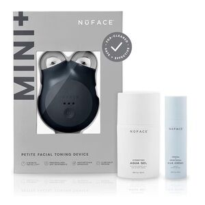 NuFace Mini+ Skincare Device - Black and Silver